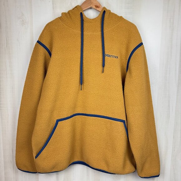 Marmot Lost Corner Hoodie High Pile Shearling Sherpa Size XXL - Picture 1 of 12